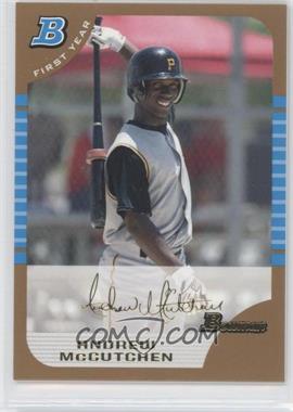 2005 Bowman Draft Picks & Prospects - [Base] - Gold #BDP63 - Andrew McCutchen