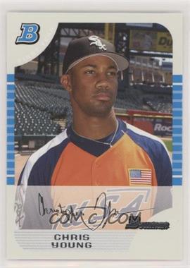 2005 Bowman Draft Picks & Prospects - [Base] - White #BDP150 - Chris Young /225