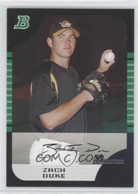 2005 Bowman Draft Picks & Prospects - [Base] #BDP157 - Zach Duke
