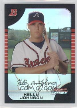 2005 Bowman Draft Picks & Prospects - Chrome - Refractor #BDP18 - Kelly Johnson