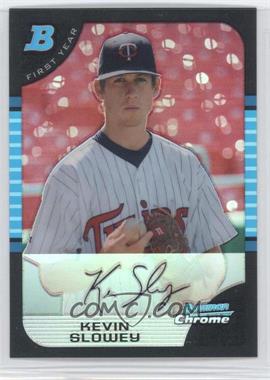 2005 Bowman Draft Picks & Prospects - Chrome - Refractor #BDP68 - Kevin Slowey