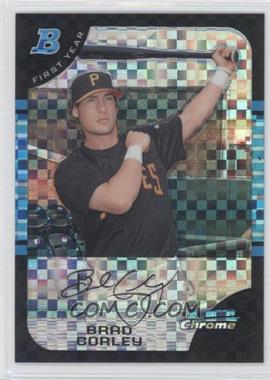 2005 Bowman Draft Picks & Prospects - Chrome - X-Fractor #BDP43 - Brad Corley /250