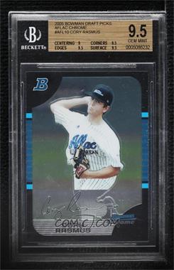 2005 Bowman Draft Picks & Prospects - Chrome AFLAC #AFL10 - Cory Rasmus [BGS 9.5 GEM MINT]