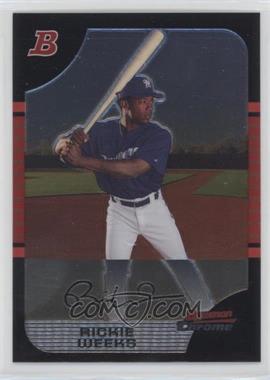 2005 Bowman Draft Picks & Prospects - Chrome #BDP1 - Rickie Weeks