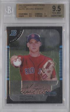 2005 Bowman Draft Picks & Prospects - Chrome #BDP61 - Michael Bowden [BGS 9.5 GEM MINT]