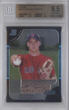 2005 Bowman Draft Picks & Prospects - Chrome #BDP61 - Michael Bowden [BGS 9.5 GEM MINT]