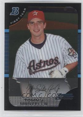 2005 Bowman Draft Picks & Prospects - Chrome #BDP86 - Tommy Manzella