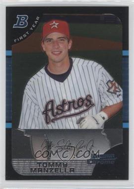 2005 Bowman Draft Picks & Prospects - Chrome #BDP86 - Tommy Manzella