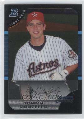 2005 Bowman Draft Picks & Prospects - Chrome #BDP86 - Tommy Manzella