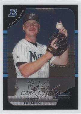 2005 Bowman Draft Picks & Prospects - Chrome #BDP95 - Matt Goyen