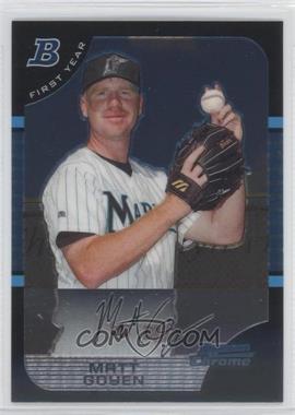 2005 Bowman Draft Picks & Prospects - Chrome #BDP95 - Matt Goyen