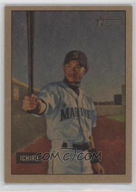 2005 Bowman Heritage - [Base] - Mahogany #156 - Ichiro Suzuki