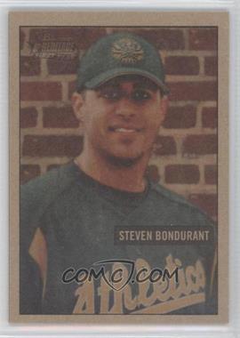 2005 Bowman Heritage - [Base] - Mahogany #288 - Steven Bondurant