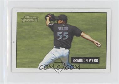 2005 Bowman Heritage - [Base] - Mini #166 - Brandon Webb