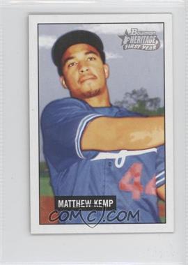 2005 Bowman Heritage - [Base] - Mini #260 - Matt Kemp