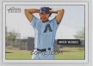 2005 Bowman Heritage - [Base] #140 - Javier Vazquez