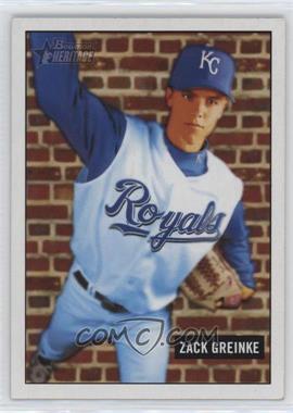 2005 Bowman Heritage - [Base] #176 - Zack Greinke