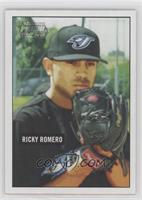 Ricky Romero (Chin hehind Glove)