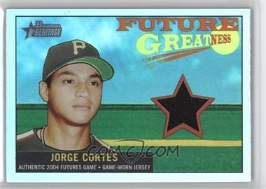 2005 Bowman Heritage - Future Greatness - Rainbow #FG-JC - Jorge Cortes /51
