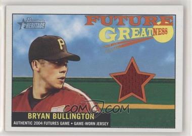 2005 Bowman Heritage - Future Greatness #FG-BB - Bryan Bullington