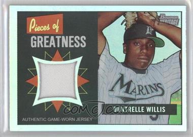 2005 Bowman Heritage - Pieces of Greatness - Rainbow #PG-DW - Dontrelle Willis /51