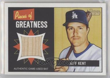 2005 Bowman Heritage - Pieces of Greatness #PG-JK - Jeff Kent