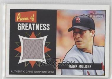 2005 Bowman Heritage - Pieces of Greatness #PG-MM - Mark Mulder