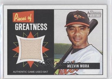 2005 Bowman Heritage - Pieces of Greatness #PG-MMO - Melvin Mora