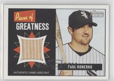 2005 Bowman Heritage - Pieces of Greatness #PG-PK - Paul Konerko