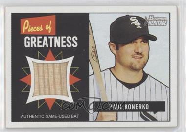 2005 Bowman Heritage - Pieces of Greatness #PG-PK - Paul Konerko