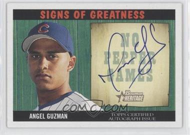 2005 Bowman Heritage - Signs of Greatness #SG-AG - Angel Guzman