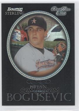 2005 Bowman Sterling - [Base] - Black Refractor #BS-BRB - Brian Bogusevic /25