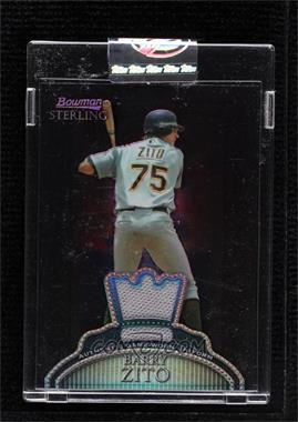 2005 Bowman Sterling - [Base] - Black Refractor #BS-BZ - Barry Zito /25 [Uncirculated]