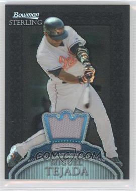 2005 Bowman Sterling - [Base] - Black Refractor #BS-MT - Miguel Tejada /25