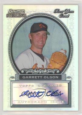 2005 Bowman Sterling - [Base] - Refractor #BS-GO - Garrett Olson /199 [EX to NM]