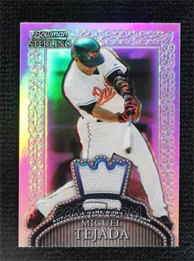 2005 Bowman Sterling - [Base] - Refractor #BS-MT - Miguel Tejada /199