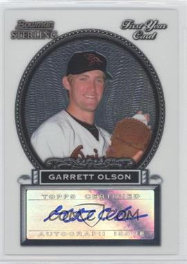 2005 Bowman Sterling - [Base] #BS-GO - Garrett Olson