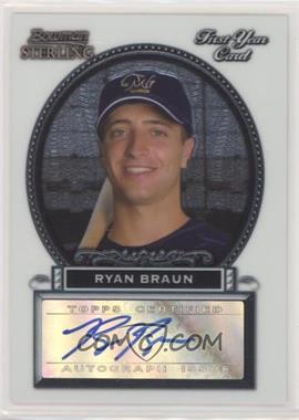 2005 Bowman Sterling - [Base] #BS-RB - Ryan Braun