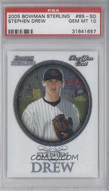 2005 Bowman Sterling - [Base] #BS-SD - Stephen Drew [PSA 10 GEM MT]