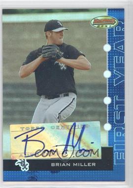 2005 Bowman's Best - [Base] - Blue #110 - Brian Miller /299