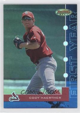 2005 Bowman's Best - [Base] - Blue #48 - Cody Haerther /499