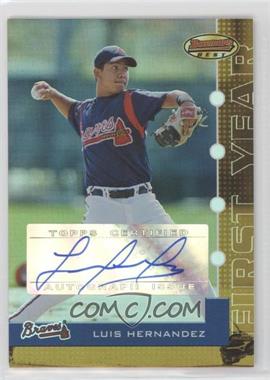 2005 Bowman's Best - [Base] - Gold #134 - Luis Hernandez /25