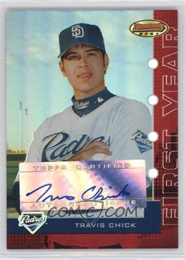 2005 Bowman's Best - [Base] - Red #101 - Travis Chick /199