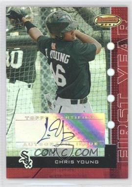 2005 Bowman's Best - [Base] - Red #104 - Chris Young /199