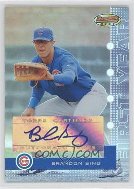 2005 Bowman's Best - [Base] - Silver #131 - Brandon Sing /99