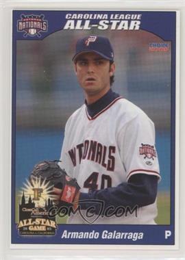 2005 Choice Carolina/California League All-Stars - [Base] #21 - Armando Galarraga