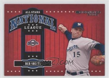 2005 Donruss - All Stars National League #AS-2 - Ben Sheets /1000