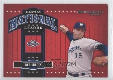 2005 Donruss - All Stars National League #AS-2 - Ben Sheets /1000