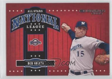 2005 Donruss - All Stars National League #AS-2 - Ben Sheets /1000