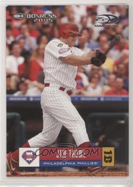 2005 Donruss - [Base] - 25th Anniversary #295 - Jim Thome /25 [Noted]